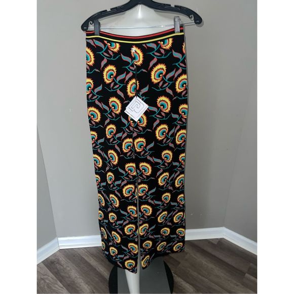 PACO RABANNE Floral Jacquard Straight-Leg Pants - Picture 5 of 7